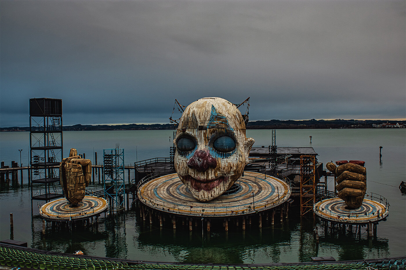 Lake stage of the Festival of Bregenz