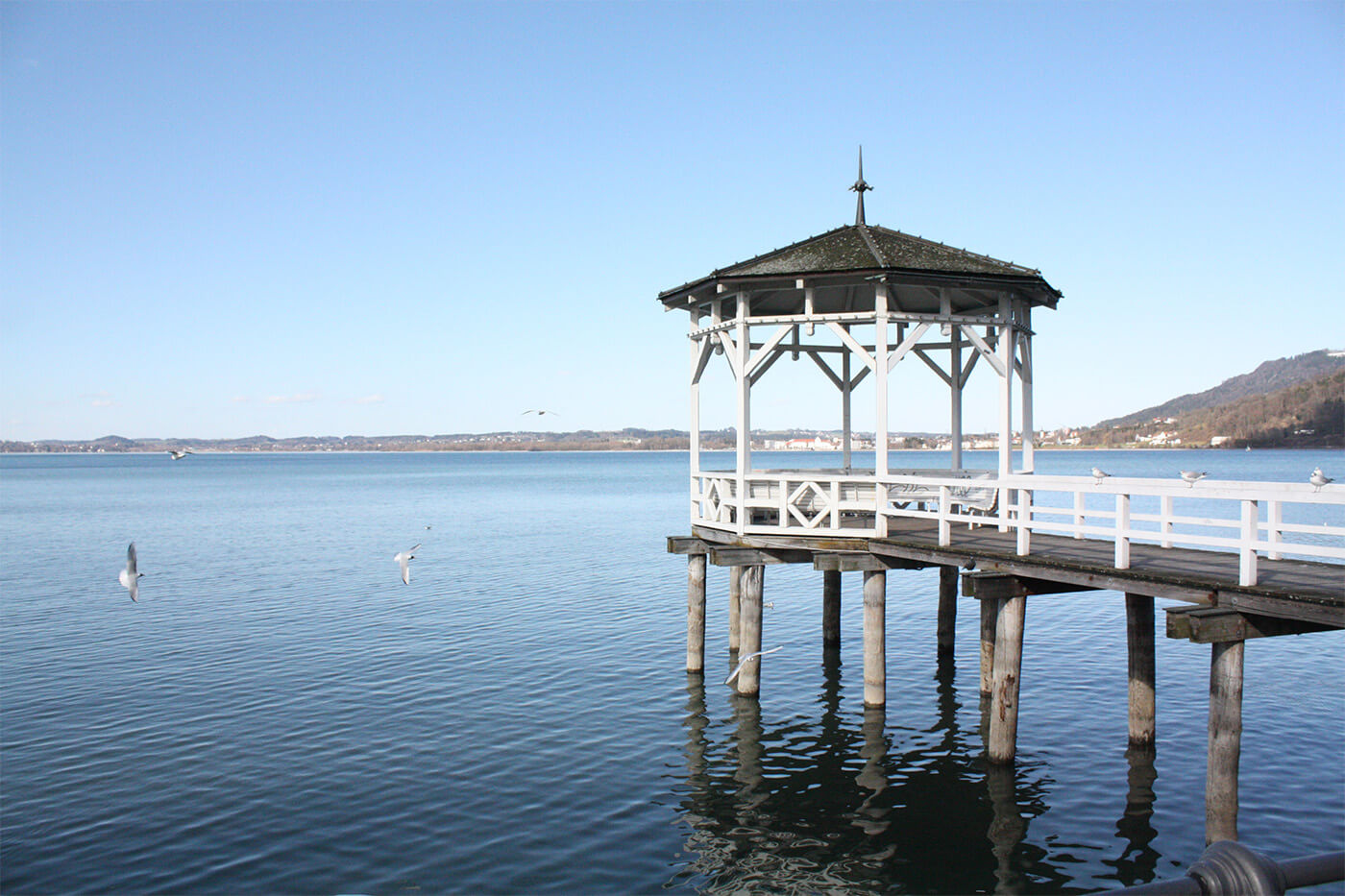 Jetty at Lake of Constance